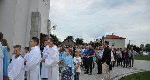 Uwielbienie i całonocna adoracja w I rocznicę powstania parafii (13 września 2019)